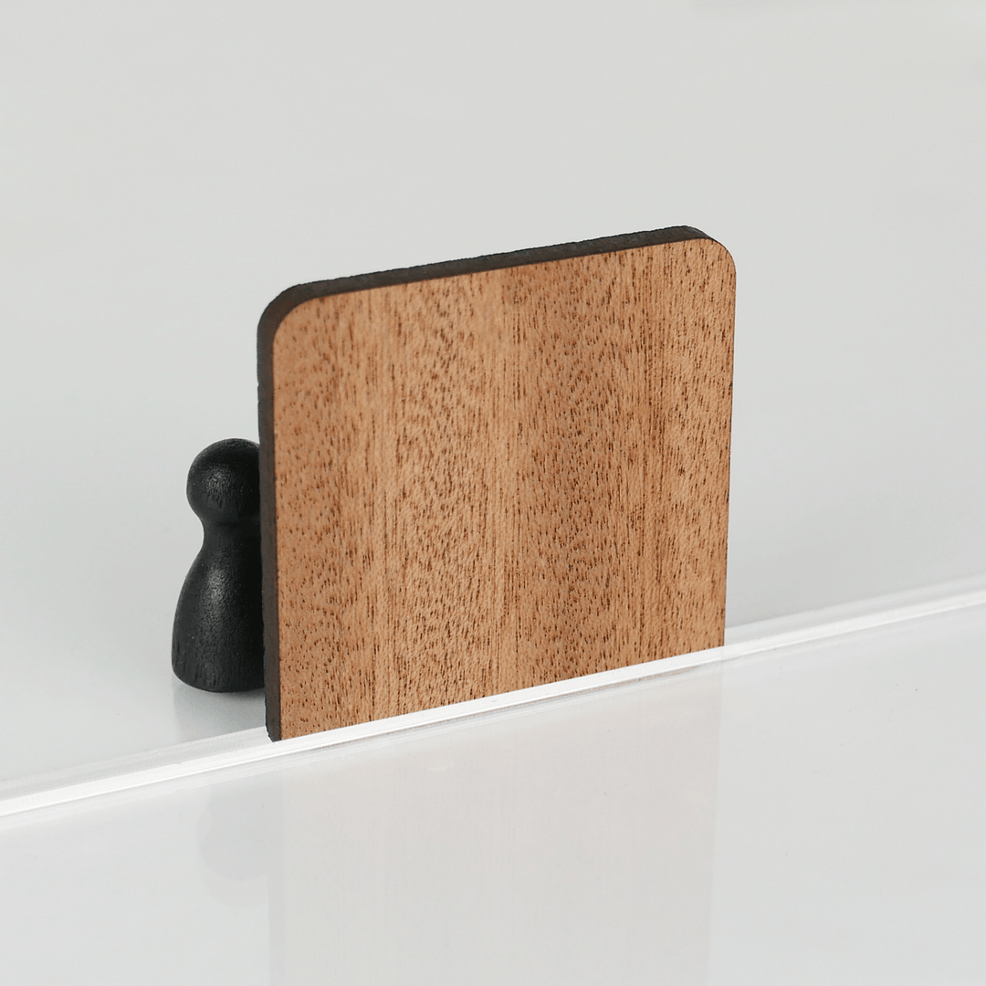 Gefineerd Mahonie Enkelzijdig - Het Laser Lokaal