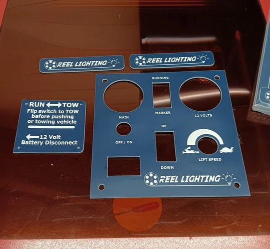 Graveerplaat zwart/wit - Het Laser Lokaal