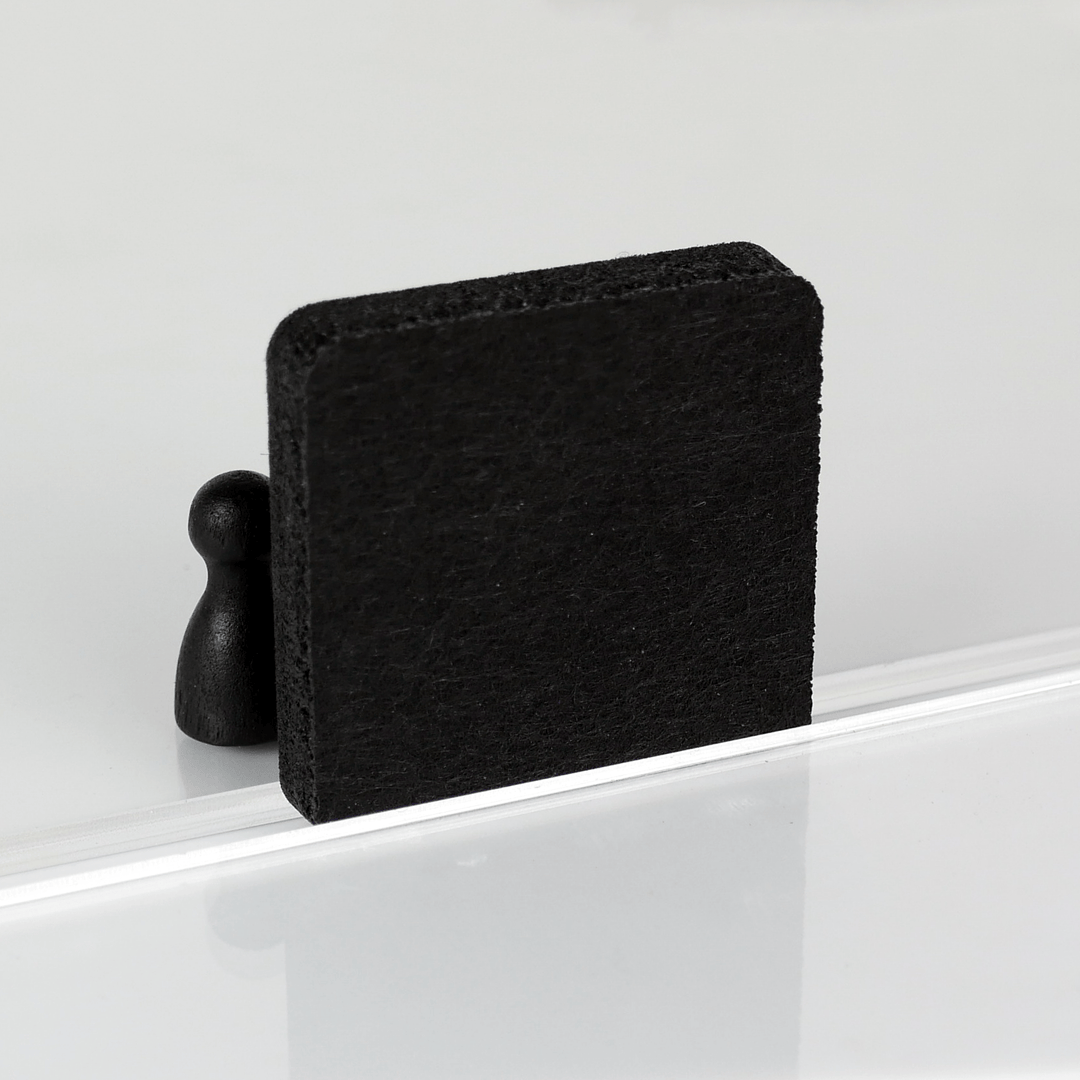 Polyester (PET) vilt zwart - Het Laser Lokaal