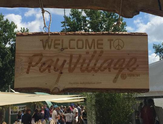 Engraved tree trunk slice