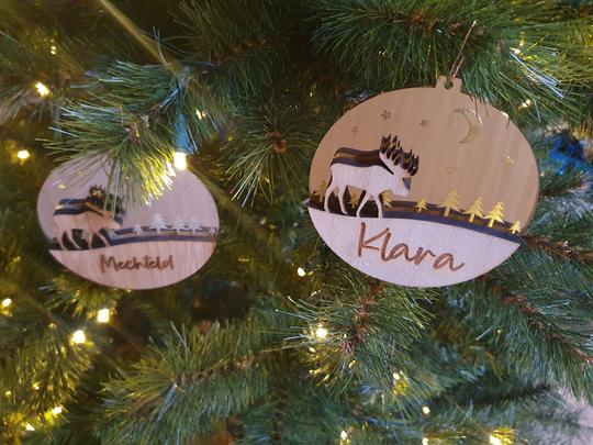 Personalized Christmas balls