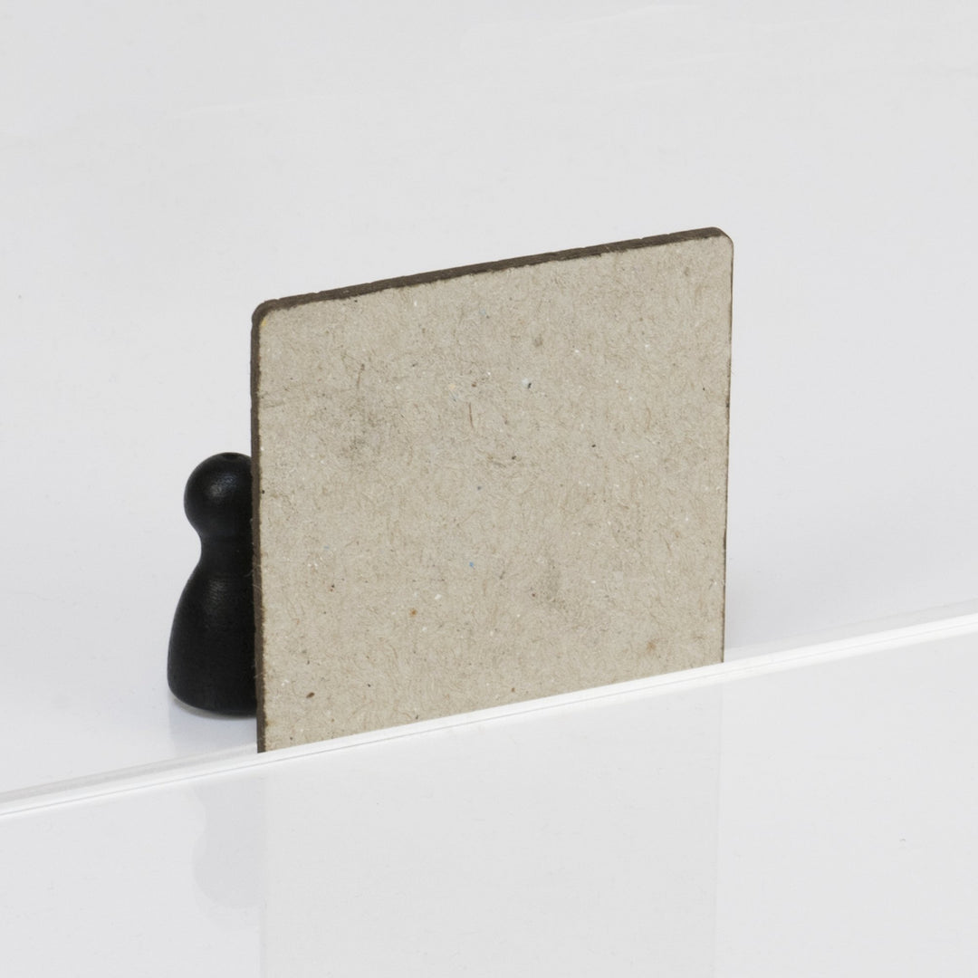 Massief karton grijs - Het Laser Lokaal