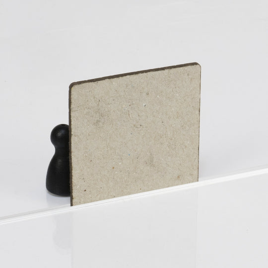 Massief karton grijs - Het Laser Lokaal