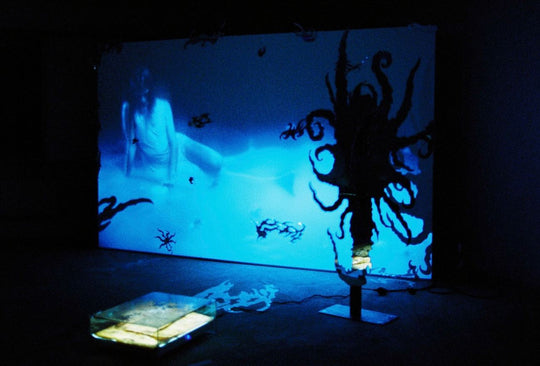 Spiegel kunstinstallatie - Het Laser Lokaal