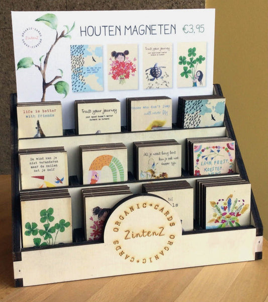 POS-materiaal laten maken met laser: displays, logo’s en signing - Het Laser Lokaal
